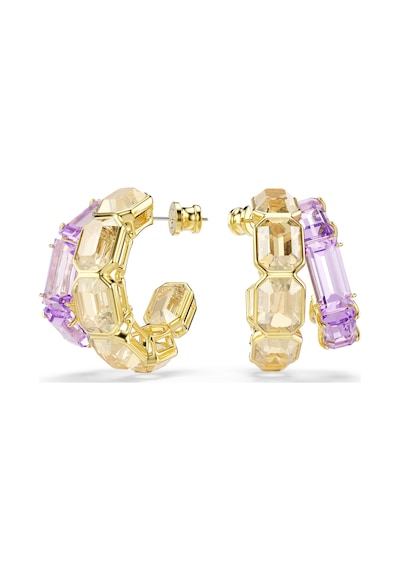 5725757 Swarovski Küpe Mıllenıa:pe Hoop Lcto/gos Metalik