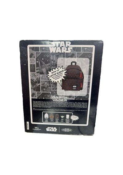 Eastpak Star Wars Special Edition Dark Side Padded Pak'r Unisex Sırt Çantası 24lt. 40x30x18cm Siyah Siyah