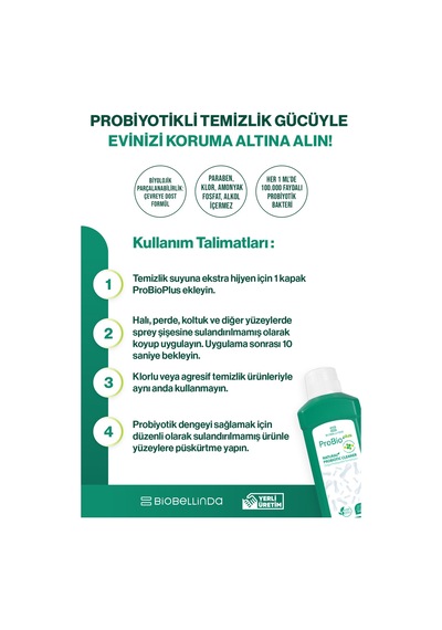 Doğal Probioplus Doğal Probiyotikli Temizleyici 700 Ml Diğer
