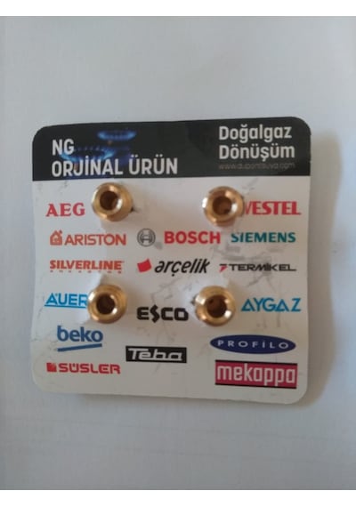 10 Takim Doğalgaz Ocak Memesi Enjektör Takimi 9 Lik - 454687347