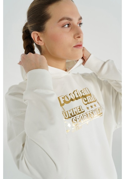 Hummel Albına Oversıze Hoodıe 922135-9003 Beyaz
