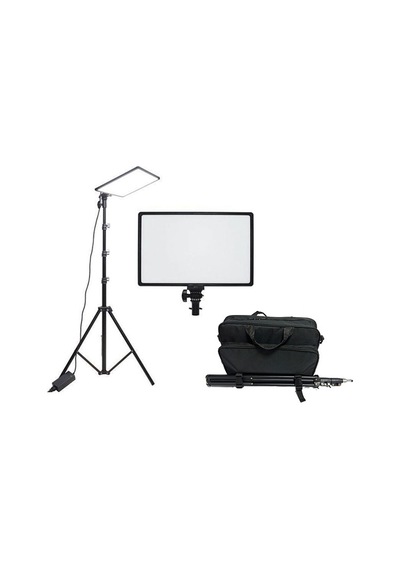Pdx Plus,sl-288a Soft Light Soft Işık Seti, 2 Metre Döküm Ayaklı,taşıma Çantası li