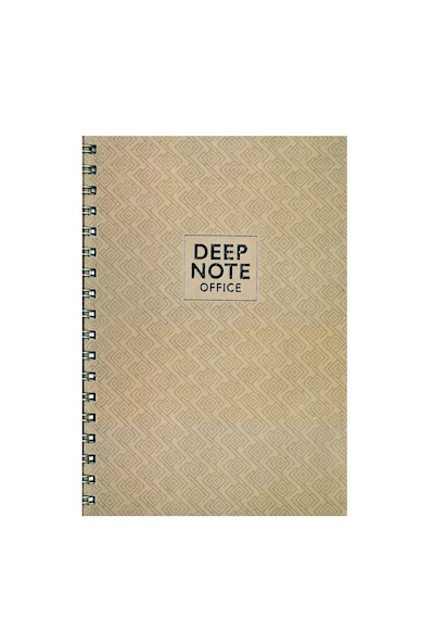 Özkan Deep Note 17x24 Sp. Kareli Defter 100 Yap. Bej Bej Açık Kahverengi