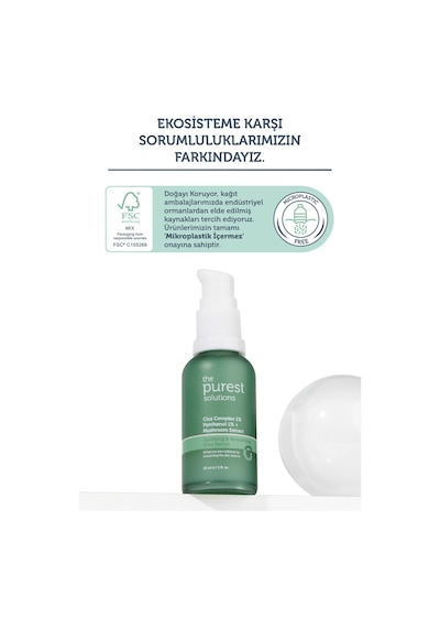 The Purest Solutions Hassas Ciltler İçin Kızarıklık Karşıtı Cica Serum 30 ML