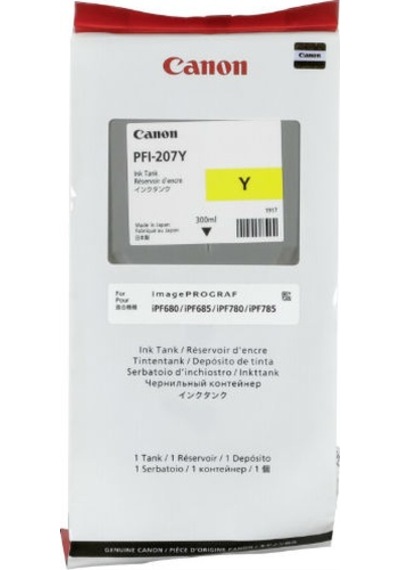 Tonersepeti Canon Pfı-207y Sarı Kartuş