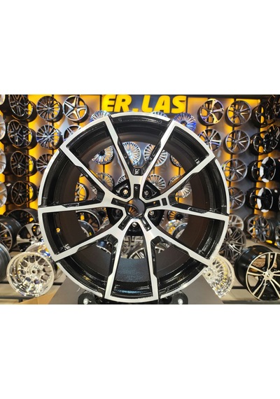 4 Adet Bk-5601 9.5 19 5 112 Et44 Black Mack Jant Revize Edilmiş Takım