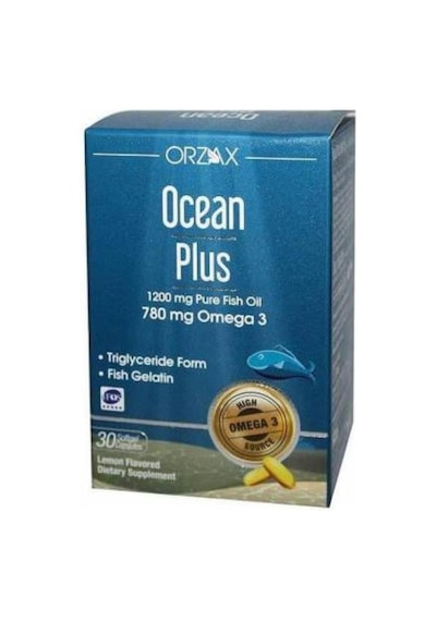 Ocean Plus Balık Yağı Omega3 1200 Mg 30 Softjel Kapsül 2 Adet
