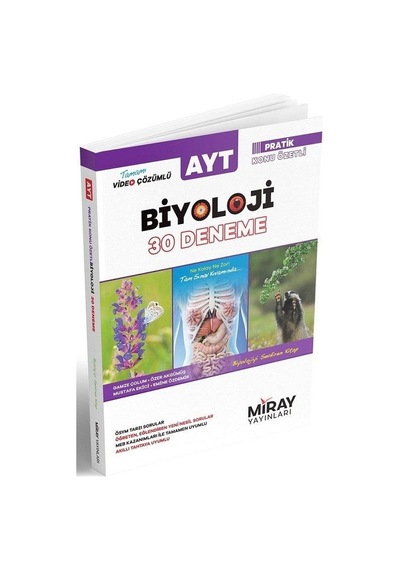 Miray Yayınları Ayt Biyoloji Deneme Sınavı 30Lu