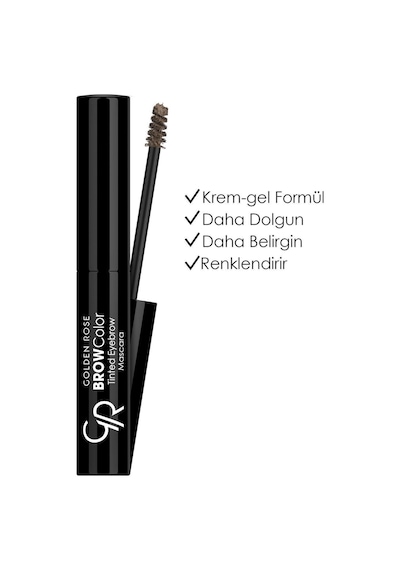 Brow Color Tinted Eyebrow Mascara No: 02 Light Brown - Kaş Maskarası
