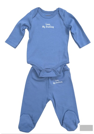 Laura Baby Necix's Erkek Bebek 3 Lü Alttan Çıtçıtlı Alt Üst Takım Krem
