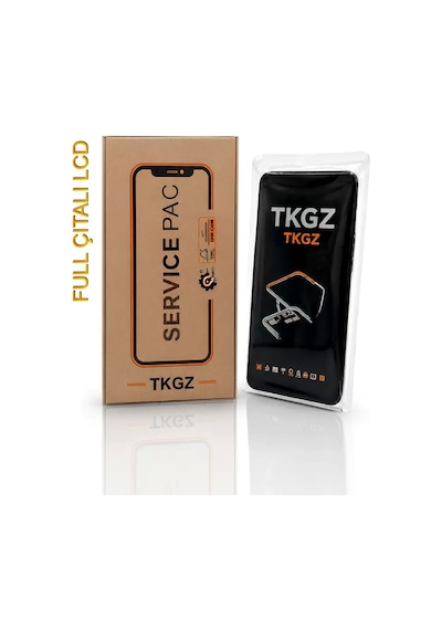 Tkgz - Tecno Spark 40c Uyumlu Servicepack Lcd Ekran Dokunmatik Full Çıtalı