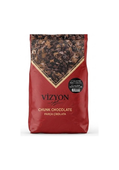 Vizyon Parça Select Bitter Çikolata 4-7mm 2,5kg