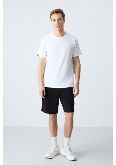 Air Jones Tommy Life Siyah Pamuklu Kalın Yumuşak Dokulu Standart Fit Basic Erkek Şort - 81277 Siyah Air Jones Tommy Life Siyah Pamuklu Kalın Yumuşak Dokulu Standart Fit Basic Erkek Şort - 81277 Siyah