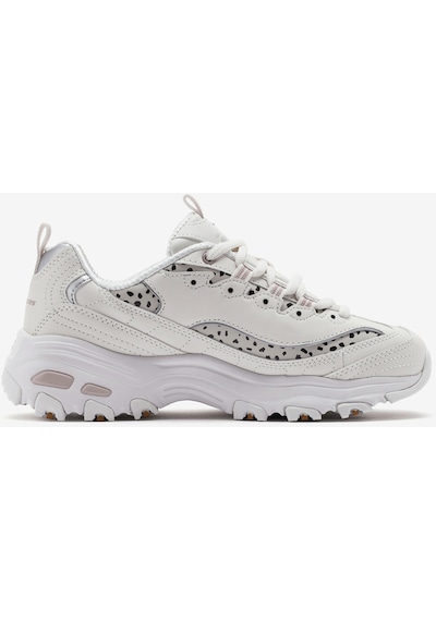 Skechers D'lites - Wildcats Kadın Beyaz Sneakers 150236 Ofpk Beyaz