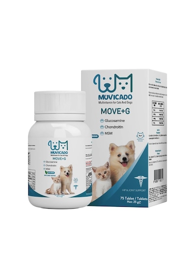 Muvicado Kedi Köpeklerde   Glukozamin 75 Tablet
