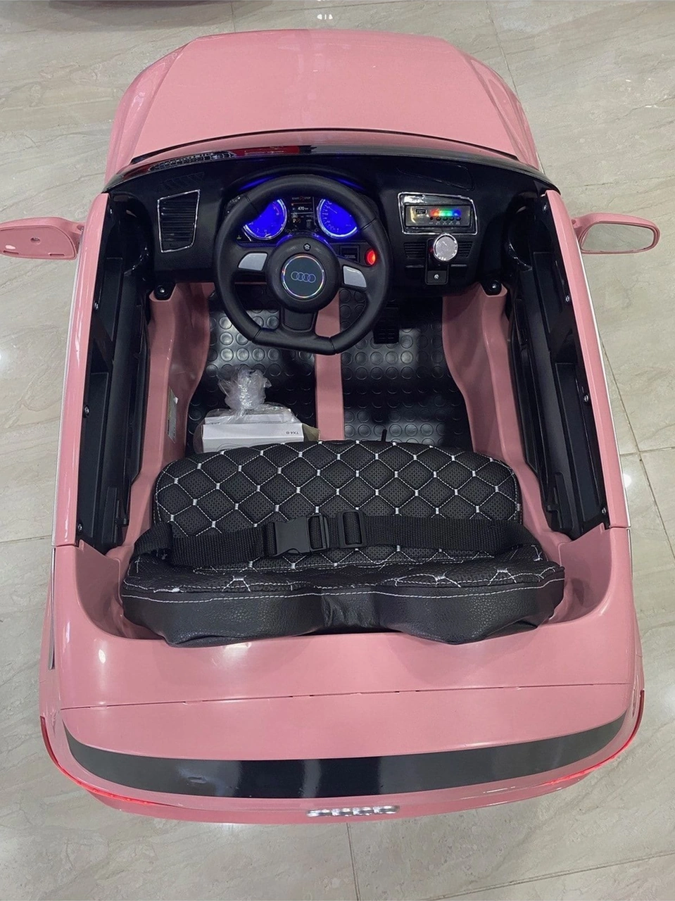 12 Volt Uzaktan Kumandalı Akülü Jeep 1-5 Yaş Pembe Pembe