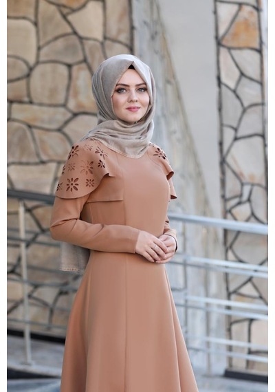 İbrahim Burak Etiler Collection Pelerinli Takım Elbise Mc0034 Taba