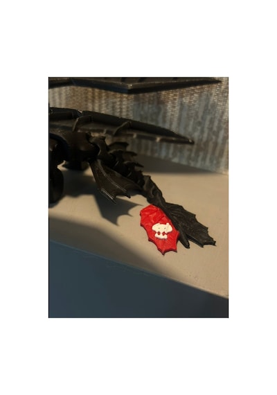 Dişsiz Toothless Ejderhanı Nasıl Eğitirsin Hareketli Figürü - 20 Cm 1 Adet Siyah