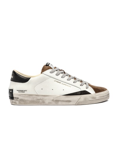 Sneaker Günlük Erkek 11072aa8 Crime London Dıstressed 2.00 White Beyaz