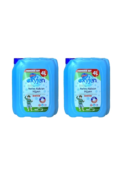 Bingo Oksijenli Çamaşır Suyu Çam Kokulu 4 Lt X 2 Adet 2'li Set