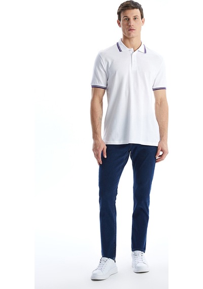 Lcwaıkıkı Basic Beyaz Polo Yaka Pike Erkek Tişört Lcwaıkıkı Basic Beyaz Polo Yaka Pike Erkek Tişört