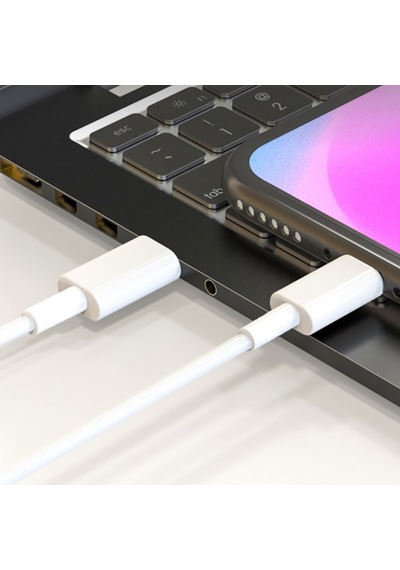 Micflip A01 Type-c To Lightning Mfı Sertifikalı Data Ve Şarj Kablosu 1m Beyaz