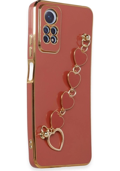 Gld-spt- Newface Xiaomi Redmi Note 12 Pro 4g Kılıf Esila Silikon - Kırmızı