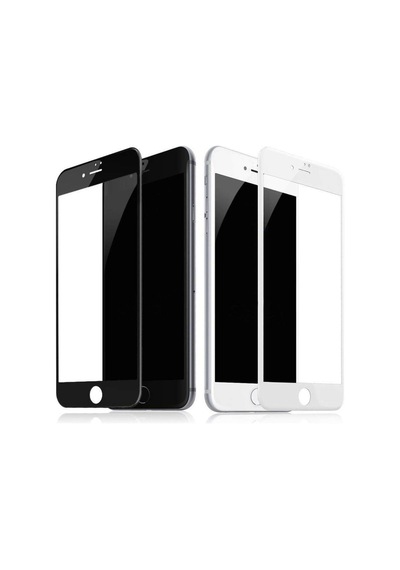 Apple Uyumlu   iPhone 6 Plus Tam Kaplayan 6D Fiber Nano Ekran Koruyucu