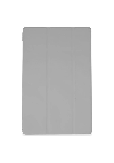 Apple İpad  Uyumlu  Pro 13 2024 Kılıf Tablet Smart Kılıf - Gri Arka Kapak