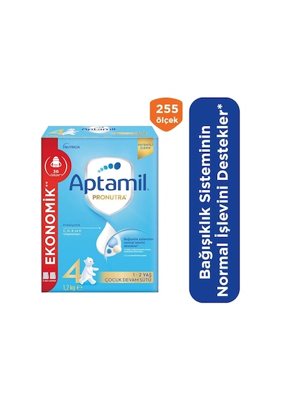 Aptamil Çocuk Devam Sütü 1 Yaş+ No:4 1200 G
