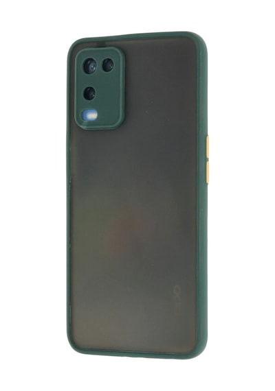 Oppo A54 4g Uyumlu Kılıf Montreal Silikon Kapak - Yeşil