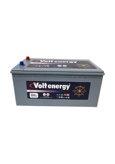 VOLT ENERGY 12 V 200 Amper Deep Cycle Marin Bakımsız Akü