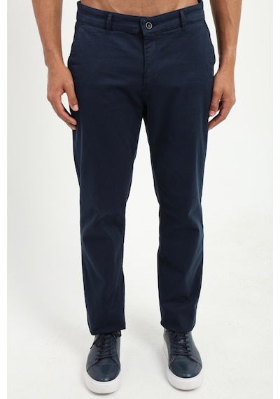 Dufy Erkek Regular Fit Lacivert Pantolon-19096