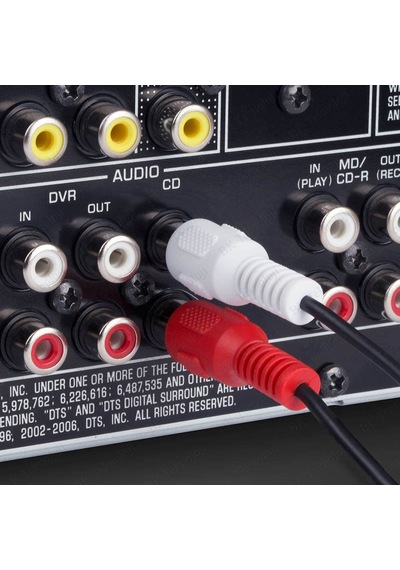3.5 mm Erkek to 2 RCA Erkek Ses Kablosu - 1.5 Metre