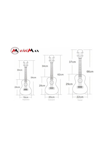 Mp Ukulele Soft Case Kılıf Concert Siyah