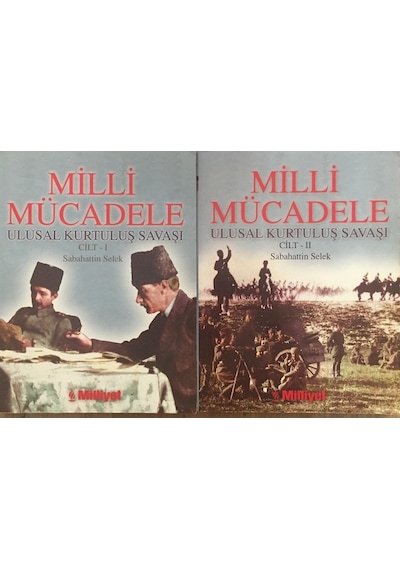 Milli Mücadele Ulusal Kurtuluş Savaşı Sabahattin Selek 2 Cilt Tak 504494953