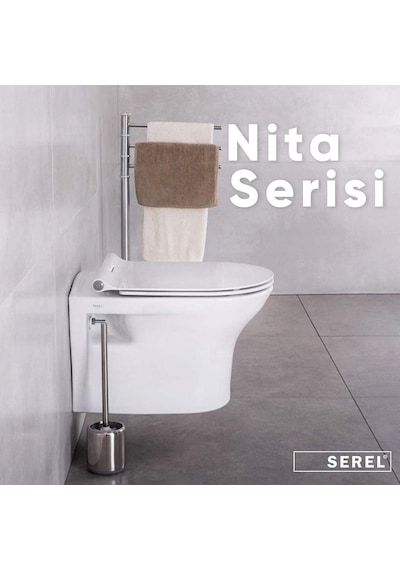 Serel Nita 52 cm Asma Klozet Kapak Hariç NT23ODS110H