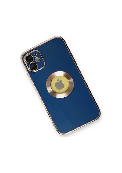 Ilkeshop Newface Apple iPhone Uyumlu 12 Kılıf Store Silikon - Mavi