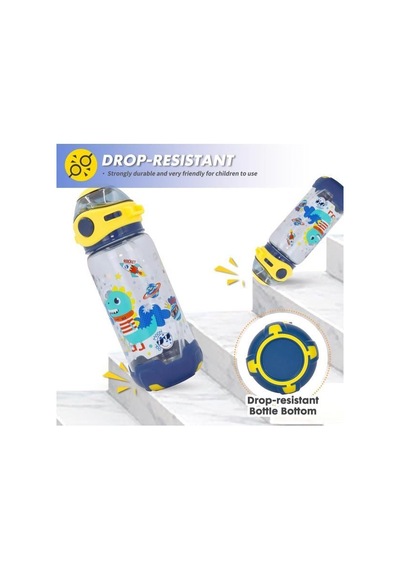 Vest Space Dino 650 Ml Plastik Matara - Vst-mt0006/u2051