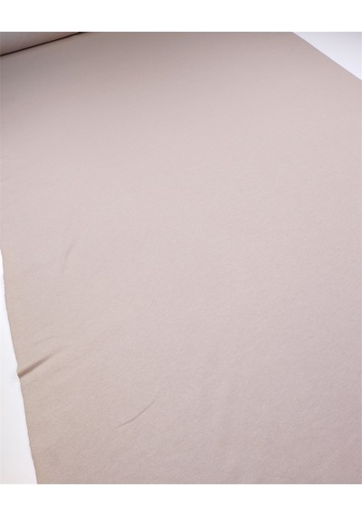 Bej Renk Pamuklu Yumuşak Dökümlü İki İp Penye Kumaş Eşofmanlık & Sweatshirtlük 180x130cm-12671