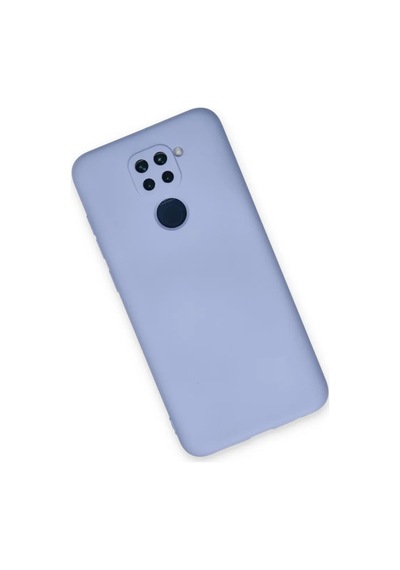 Newface Xiaomi Redmi Note 9 Kılıf Nano İçi Kadife Silikon - Lila Belirtilmemiş