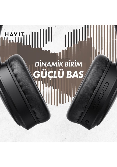 Havit H633BT Bluetooth RGB Kulak Üstü Kulaklık