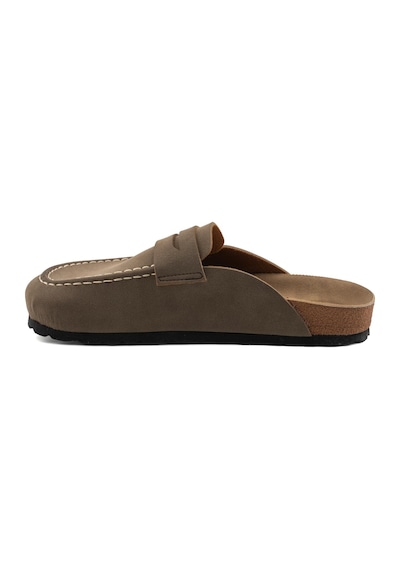 Roy Jones Martin Sabo Unisex Rahat 4 Mevsim Ev - Outdoor Kullanımına Uygun Erkek Kadın Terlik - 7006 Vizon