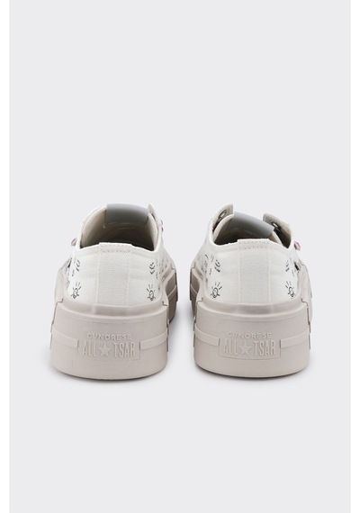 Derinet Yüksek Taban Kadın Sneaker Bej Bej