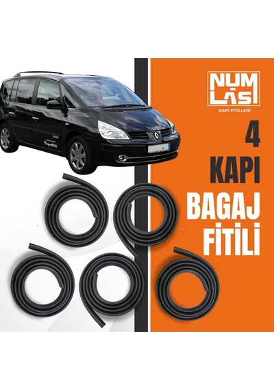 Renault Espace 4 Kapı + Bagaj Fitili-a Kalite-numlas-nm7346