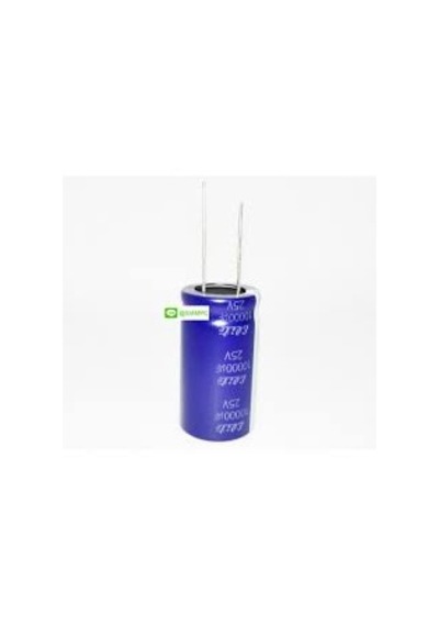 10000Uf 25V (20X40Mm) Elektrolitik Kondansatör (Mavi) 10 Adet