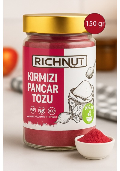 Kırmızı Pancar Tozu - Katkısız Doğal Diğer
