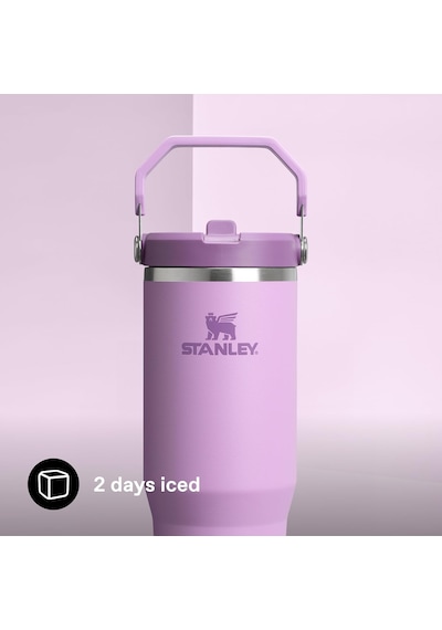 Stanley Iceflow Flip Straw Tumbler Pipetli Termos Bardak, 0.89 L Çok Renkli