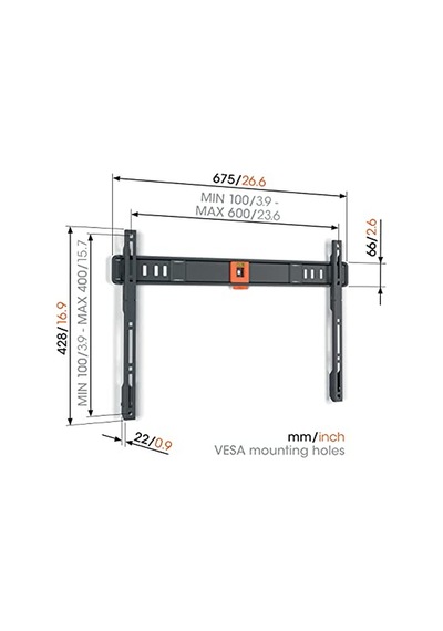 Vogel's Tvm 1605, Fixed, 40''-100'' Askı Aparatı