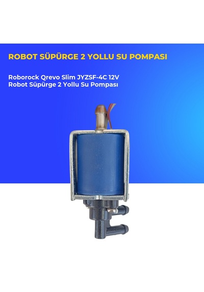 Roborock Qrevo Slim Jyzsf-4c 12v Robot Süpürge 2 Yollu Su Pompası